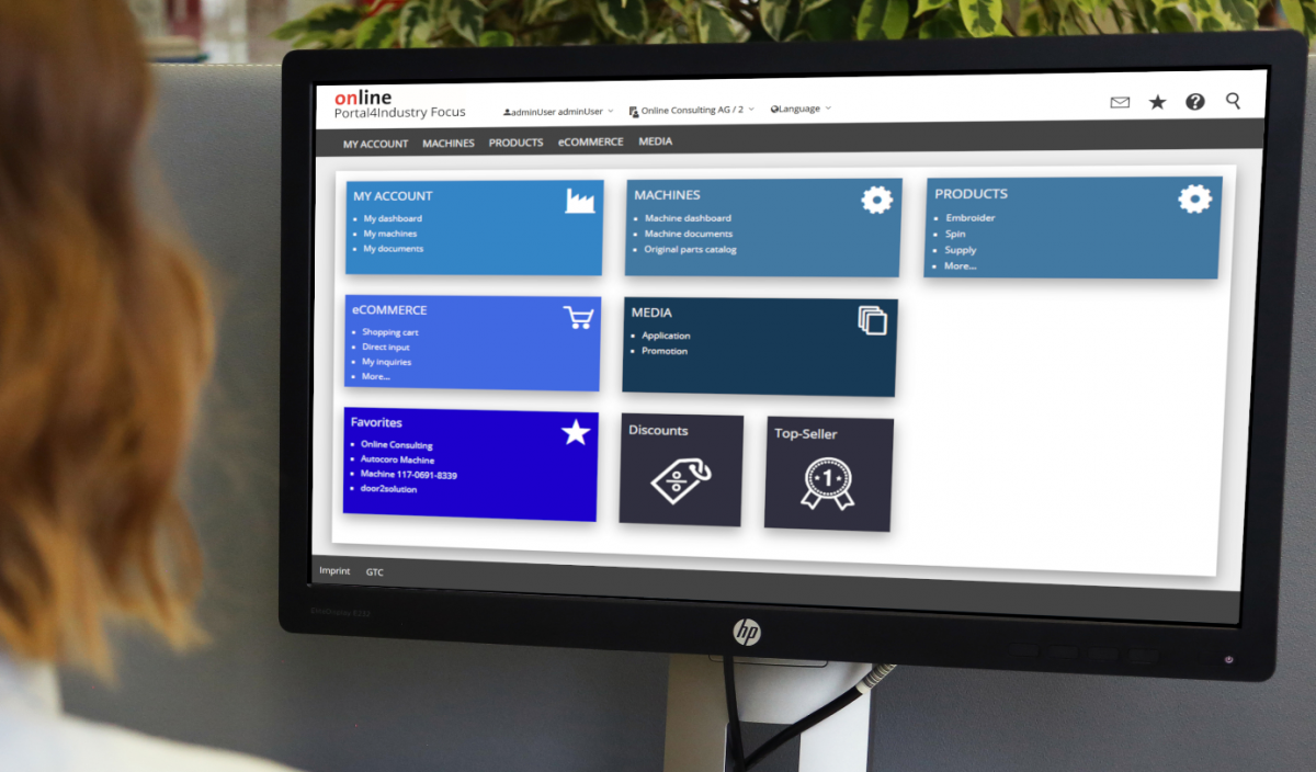 door2parts Integration in Online Consulting´s Portal4Industry Focus